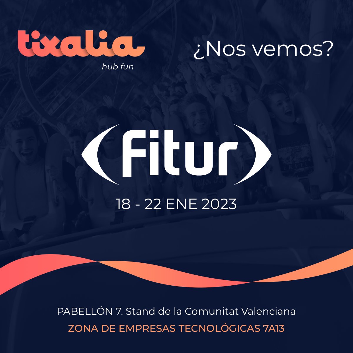 tixalia's tweet photo. ¡Una semana para vernos en @fitur_madrid ! Tenemos nuestras agendas preparadas para encuentros con turoperadores, agencias, partners y clientes en la cita más importante del #turismo. ¡Apostamos por la #tecnología para el desarrollo del sector! #Fitur2023 https://t.co/RjjP5QVyCm