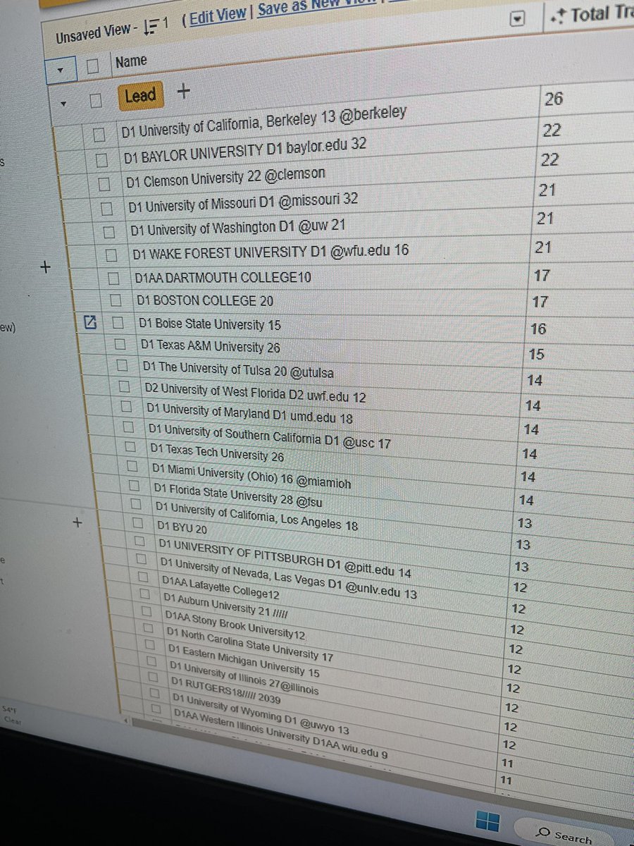 sportsvisionath's tweet photo. Signing day around the corner !! We email 2000 coaches 150 colleges weekly !! We give you weekly reports like the one below . @CoachRack75
@larryblustein
@Matt_prigmore66
@Justin_Tedim
@rogerr_72
@coachhood88
@thecribsouthfla
@prepredzonefl
@sfhssports
@flosports
@flahsfootball https://t.co/FXzYRE1x7w