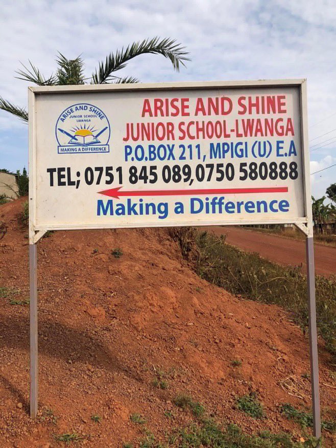 Rise and shine junior school and <a href="/yambahearts/">Yamba Hearts Center</a> in Mpigi recently received support from <a href="/AngelAlliance/">AngelAlliance</a> <a href="/CrownedApesSG/">Crowned Space Apes {👑CSA👑}</a> @AngelProtocol <a href="/sowe_se/">Sowe.se</a> to help build 5 new classrooms. 
This is a thread with pictures from the schools first year!🧵⬇️