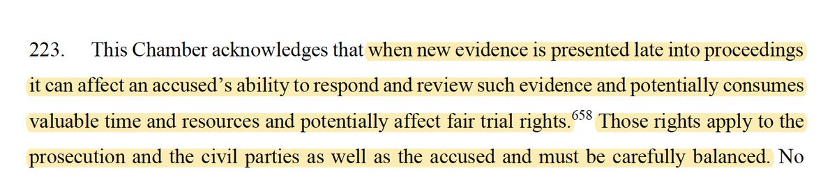 chiaraskol's tweet photo. Reading the Appeals Judgment in Case 002, ECCC and – this.

Is this Appeals Judgment actually saying that 'fair trial rights apply to the prosecution and civil parties as well as the accused'?

And, on what basis?

#ICL #internationaljustice #fairtrials https://t.co/tHxiXsk5Vt