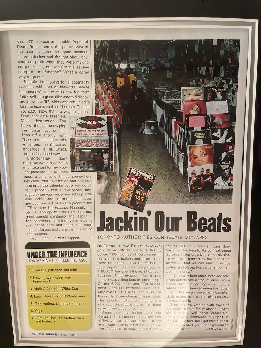CanterburyProd's tweet photo. That time when Play De Record appeared in the Source Magazine!

Drop the Needle screens tomorrow night at 9pm in Hamilton at the @PlayhouseHamOnt https://t.co/LdCYriey2E