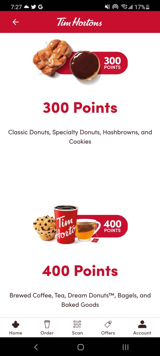 i_be_lorne's tweet photo. So just to clarify, the new @TimHortons Rewards Program is 10pts for every $1 spent. I will now have to spend $40 for a free coffee. Is this correct??

#TimHortons #Timmys #inflation #Canada #reward #RewardsPoints #WhatsThePoint #wtf https://t.co/GVeW2FEx6C
