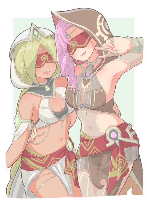 エルマイト旅団 フローラルリングダンサー&サンドロアマスター
Eremite Floral Ring-Dancer &amp; Scorching Loremaster 