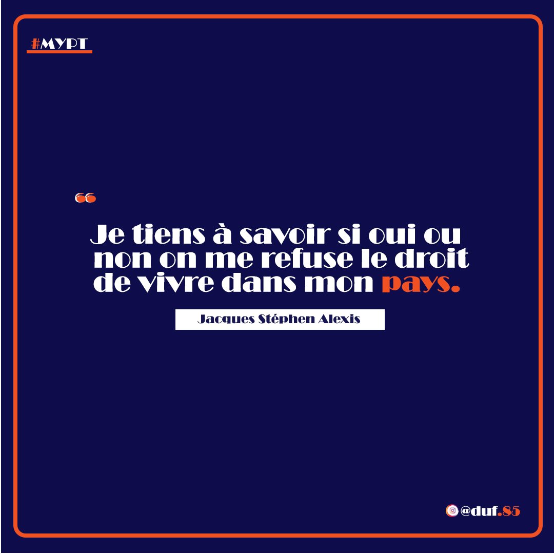 DUF851's tweet photo. "Je tiens à savoir si oui ou non on me refuse le droit de vivre dans mon pays."
@PlaisirRubly @KEPANKEP @GeY_Ky_Design1 @Hyppo_1000Goud @Kaly973 @frantzcia @AmosDelant @Oussama_ben_
#MYPT https://t.co/dC405afS1k