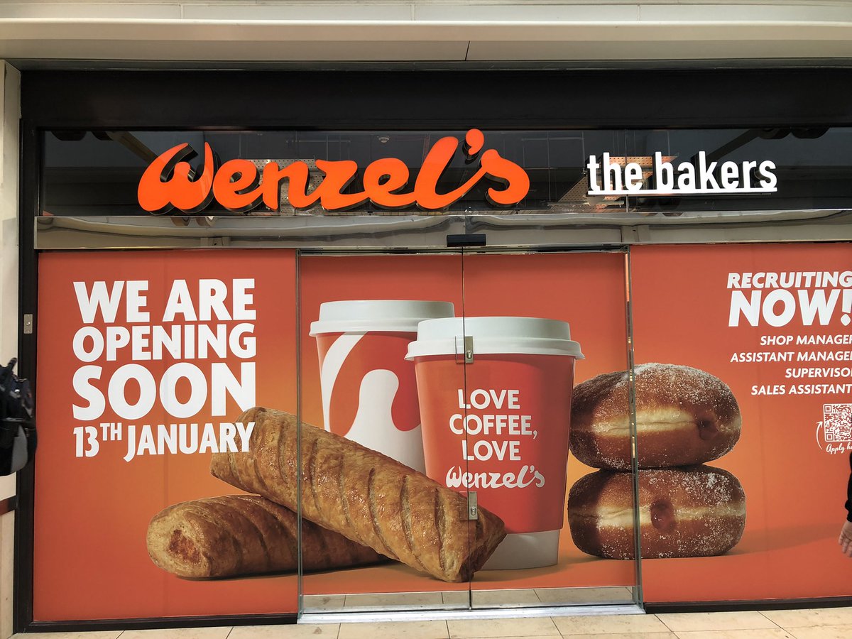 hedgehog_m's tweet photo. @Wenzelsthebaker jus spotted your new Basingstoke store. You just need to go a few miles don the M3 to Winchester now!! https://t.co/C9qhWtjbg1