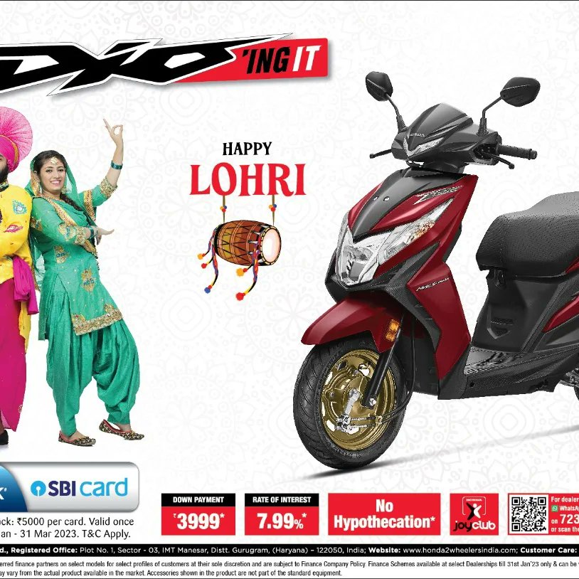 regenthonda1's tweet photo. HAPPY LOHRI AND MAKAR SANKRANTI https://t.co/KPCNi3x0CG