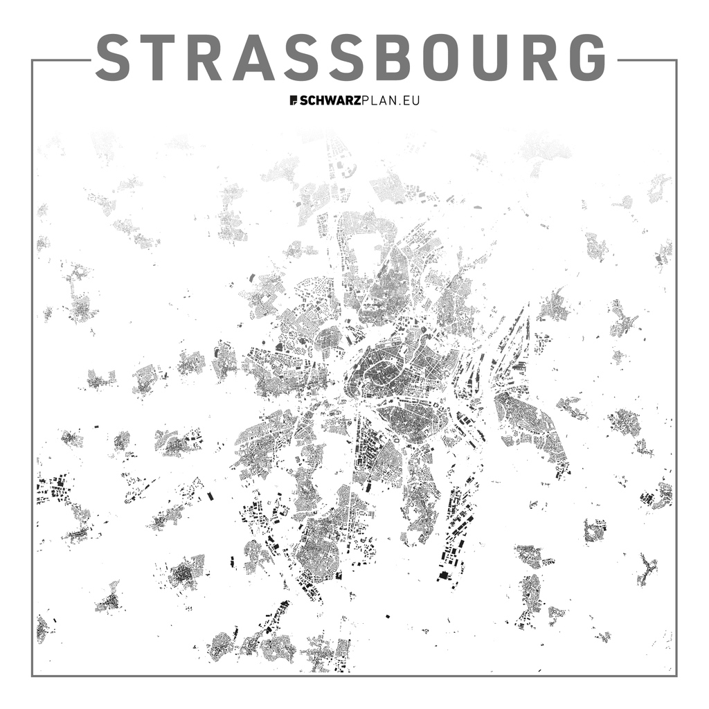 SCHWARZPLAN_eu's tweet photo. Figure Ground Plan of Strassbourg - 48° 35′ N , 7° 45′ E
#schwarzplan | #schwarzplaneu | #maps | #citymaps | #cad | #freebie | #architecture | #archilovers | #lageplan https://t.co/abqZAYRDWg