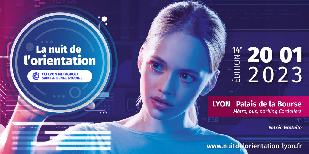 Vous vous posez des questions sur votre avenir ? 
📅Rendez-vous vendredi 20 janvier à la Nuit de l'Orientation, de 10h à 21h, au Palais de la Bourse pour faire le plein d'informations sur votre #orientation
👉Plus d'informations ici : nuitdelorientation-lyon.fr

#NDO2023