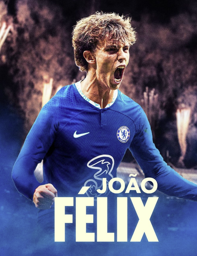 &#128680;Official: Joao Felix➡️Chelsea Football Club &#128309;

How many ⚽️ ➕ &#127344;️ in &#128309;?