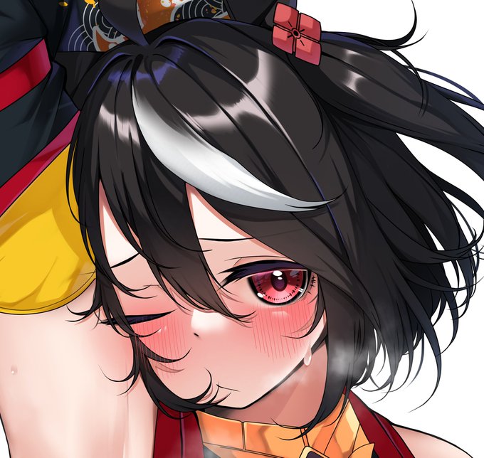 #ウマ娘
#ウマ娘プリティーダービー 
#キタサンブラック

skebで描きました、アツいレース後のキタちゃんです。 