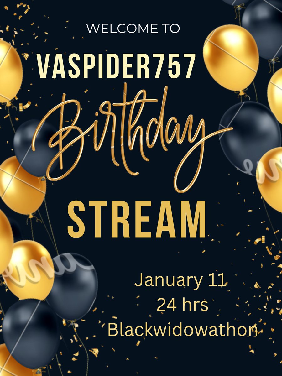 HAPPY BDAY TO ME!!! TIME TO GET TURN UP TODAY... STARTING MY STREAM AT 1PM/EASTERN TIME COME CELEBRATE WITH ME AND HAVE FUN!!! SEE YOU THERE!!