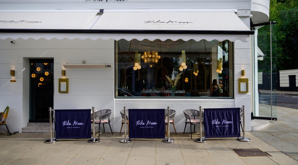 How fabulous is our newly completed restaurant Rika Moon in the the heart of central London. Extensive internal alterations and full fit out of an existing retail unit to form a luxury sushi and champagne bar split over  ground level and lower ground levels.