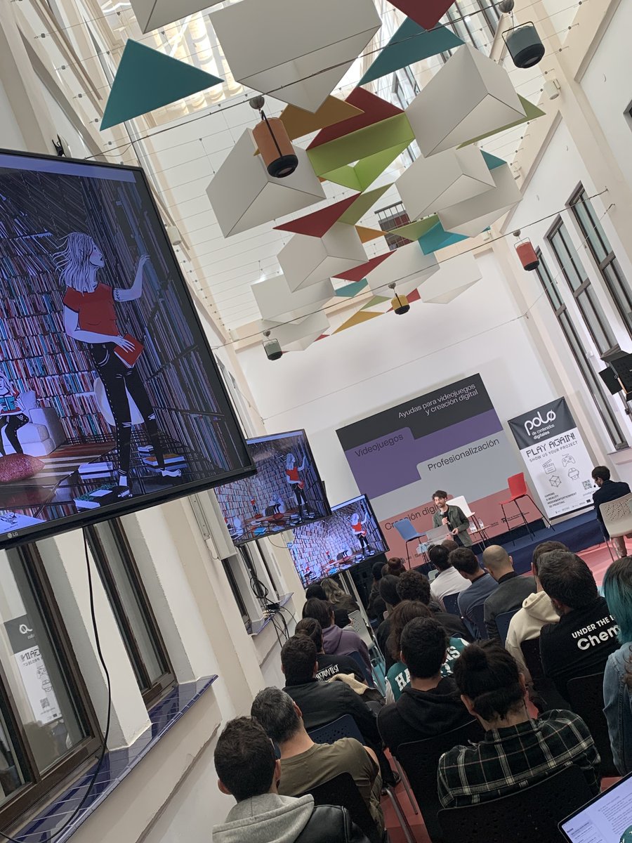 PoloDigitalMLG's tweet photo. Hoy hemos contado en el Polo con la asistencia de @culturagob que ha dado toda la información y aclarado dudas sobre las nuevas ayudas que han publicado para la promoción del #videojuego y la #creaciondigital.
También ha contado su experiencia la empresa #feeel https://t.co/pjFlqQS2ku