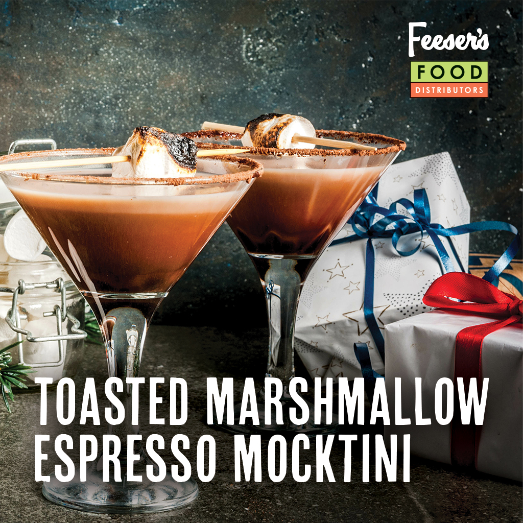 FeeserFood's tweet photo. ❤️ Inspired by the trendy espresso martini, this mocktail brings the cozy, toasty flavors diners crave throughout the chilly winter season. ☕️🍸 Learn how to make it from our Merry Mocktails blog. https://t.co/ZXec9CLJ5S 

#nationalMocktailWeek #espressomartini #mocktail https://t.co/lihJyczVIT