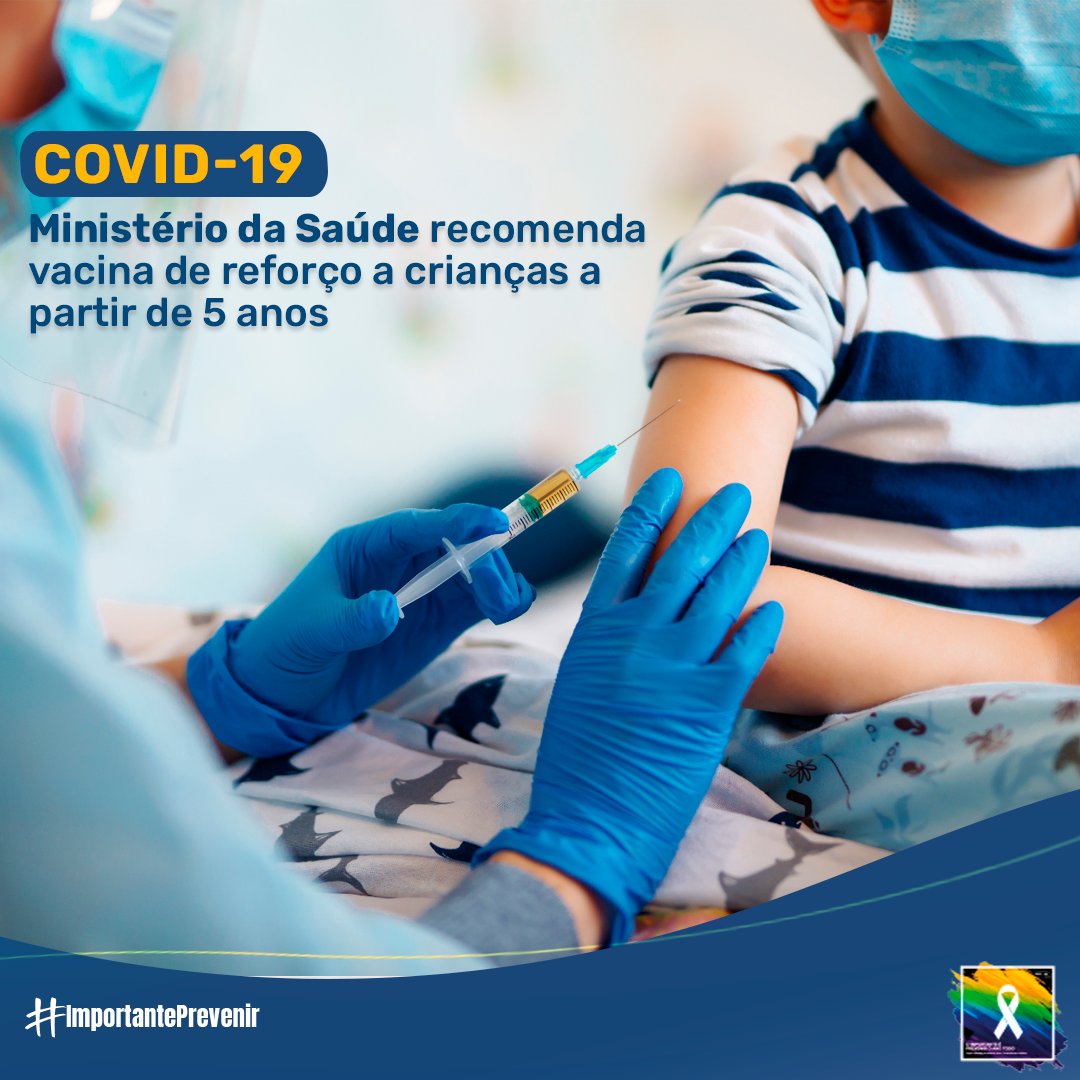 importanteprev's tweet photo. O Ministério da Saúde passou a recomendar a aplicação da dose de reforço da vacina contra covid-19 para todas as crianças entre 5 e 11 anos. A recomendação foi baseada em pesquisas que mostraram o aumento dos níveis de anticorpos após o reforço.

#covid19 https://t.co/Ee0W3PYV6M