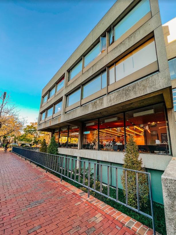 Good morning, Gutman Library! What's your favorite study spot on campus?