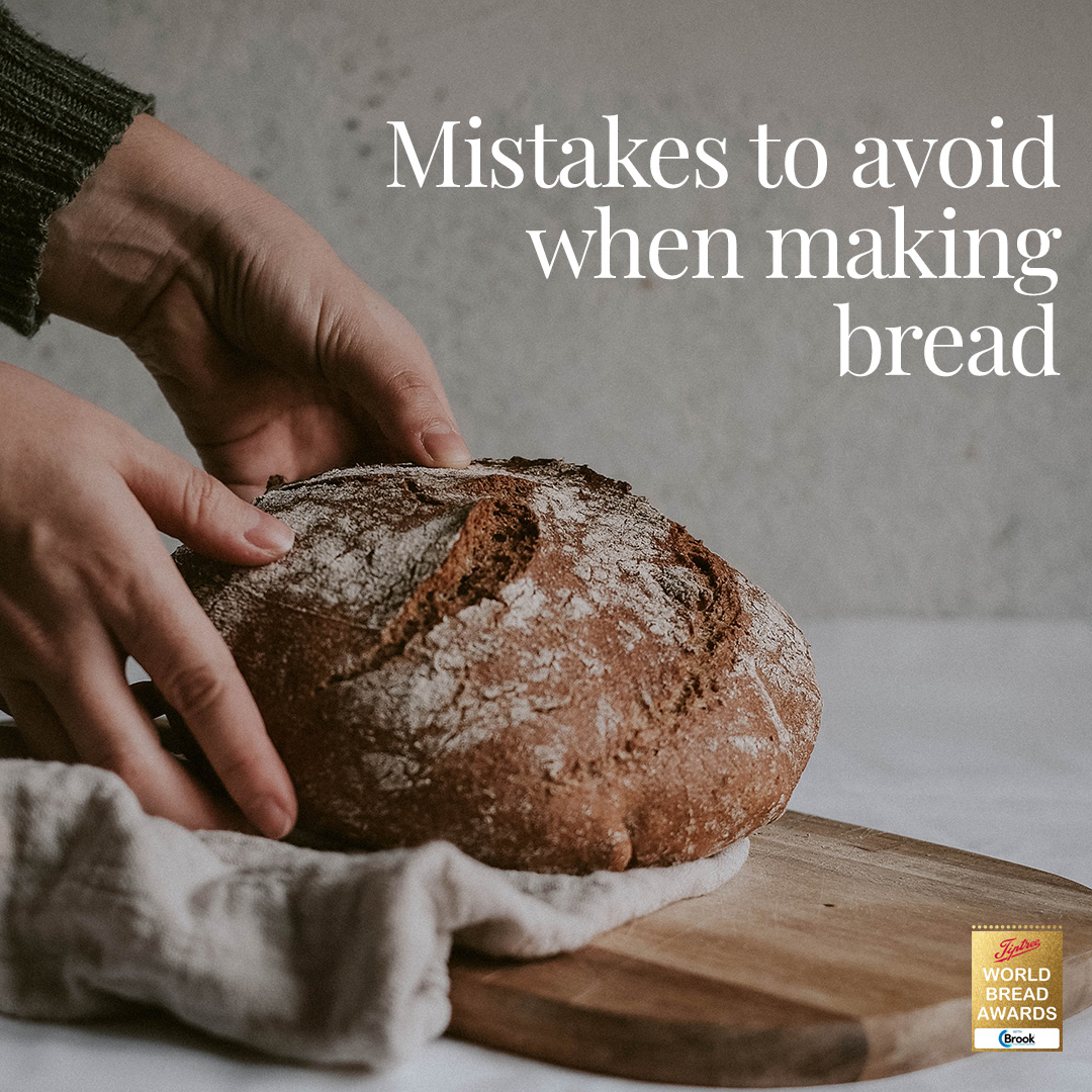 Some mistakes to avoid when making good bread 🍞 Inactive starter/sponge/culture Incorrect water temperature Insufficient or too much water 💧 Under or over mixing Incorrect proving temperature 🔥 Which other mistakes should we watch out for? Let us know below! ⬇️