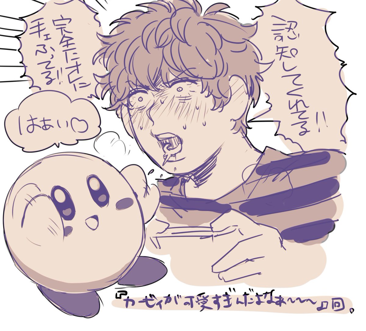 蘭たんさんとカービィに癒される 