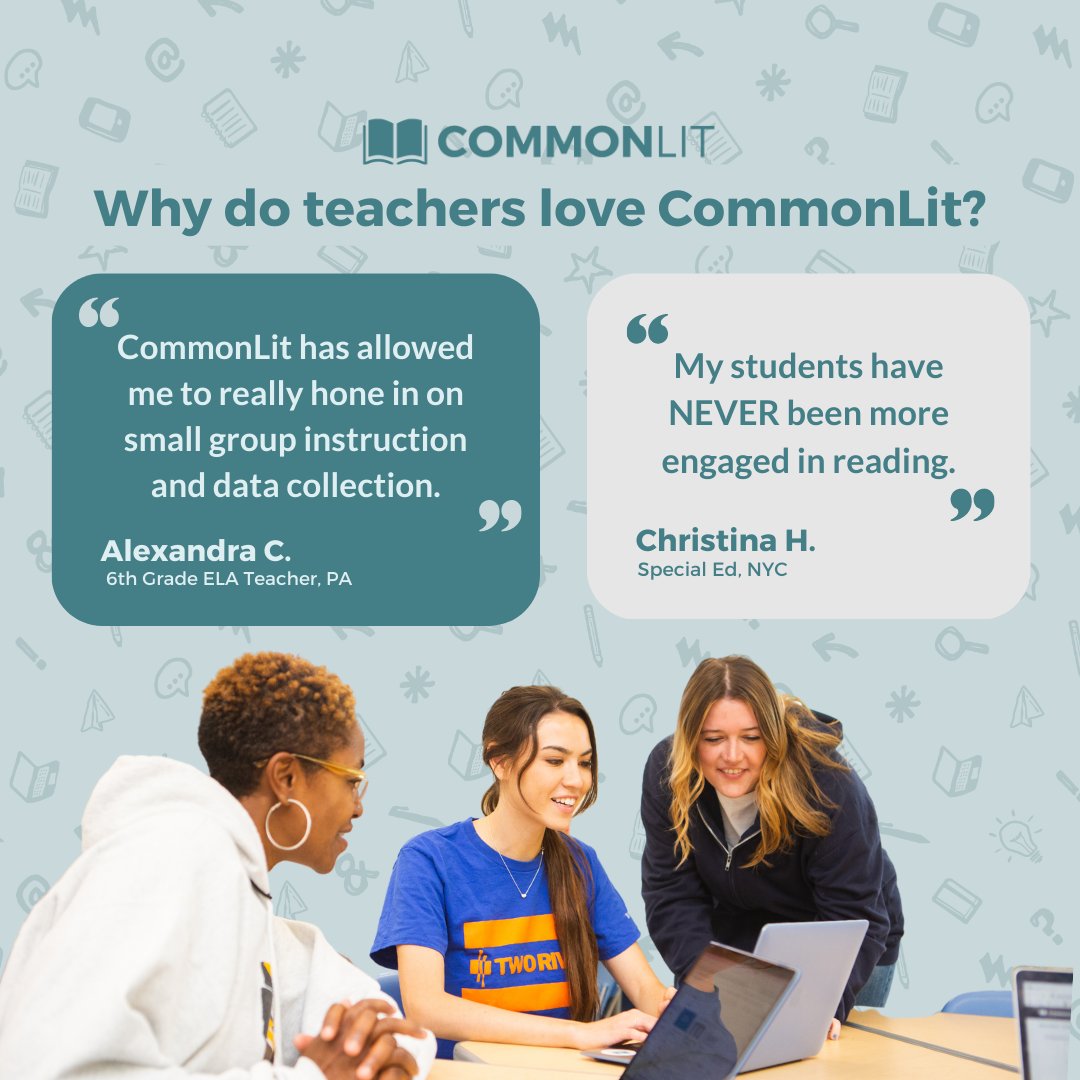 CommonLit tweet media