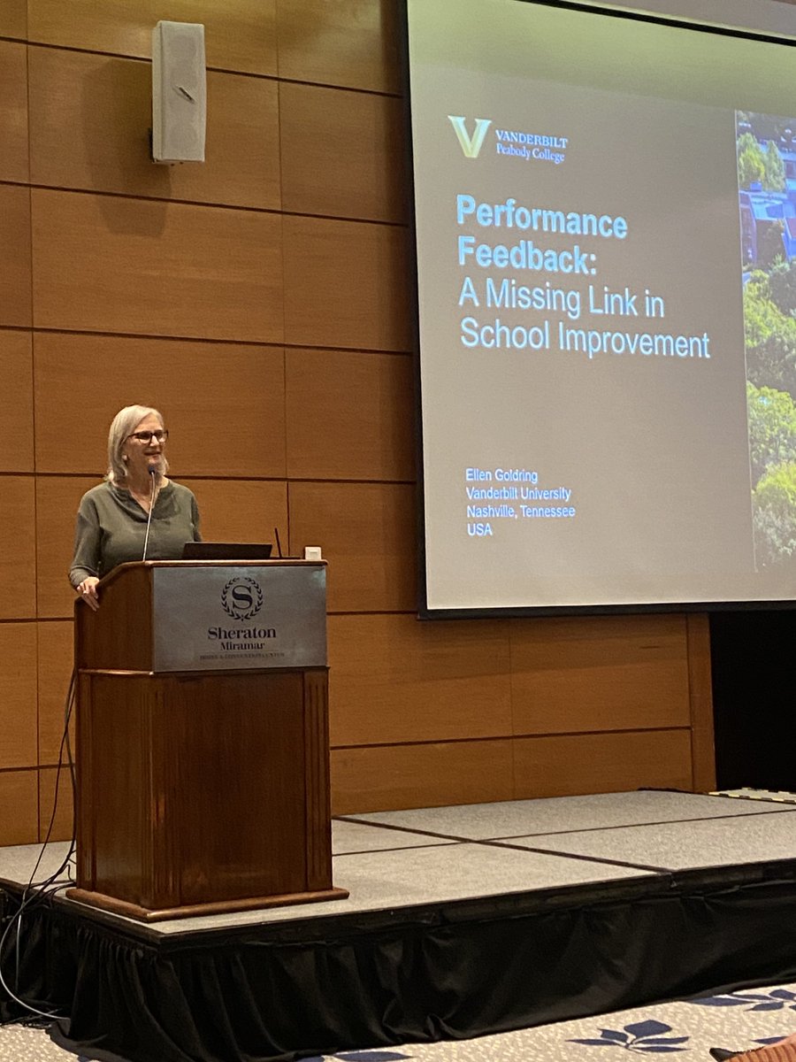 listening to Ellen Goldring's challenging keynote @ICSEI23