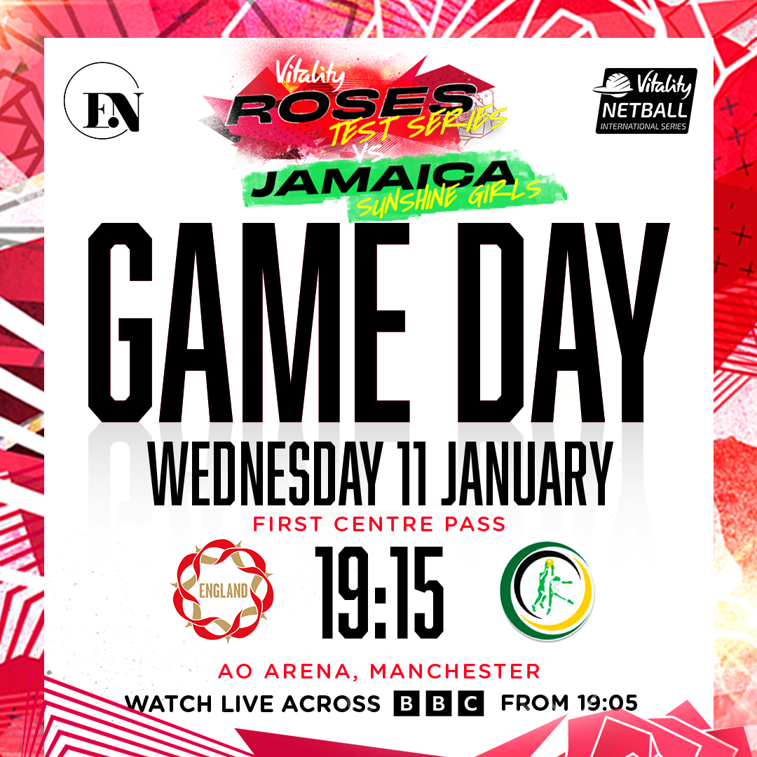 EnglandNetball's tweet image. Our first GAME DAY of 2023 🥳 
 
All the key timings... 🧵👇