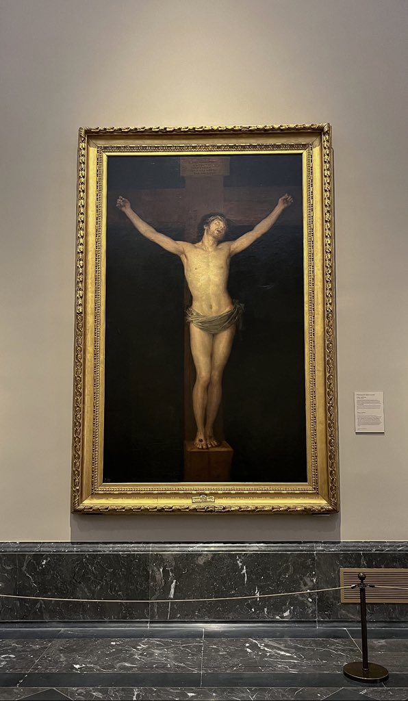 RT @ezkl7_3: Goya’s ‘Christ Crucified’; absolutely immense https://t.co/9vdCi0ZYT3