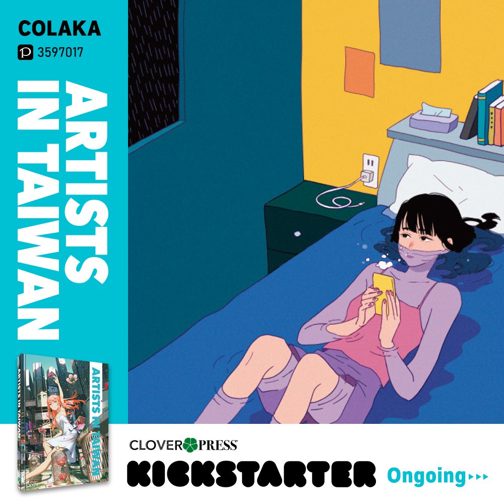 🎨Today's artists from "ARTISTS IN TAIWAN"
▶ COLAKA <a href="/23656436/">colaka</a> / pixiv.net/users/3597017

NOW ON #KICKSTARTER !!
🟢tinyurl.com/nhfkdtj8

#pixiv #cloverpress