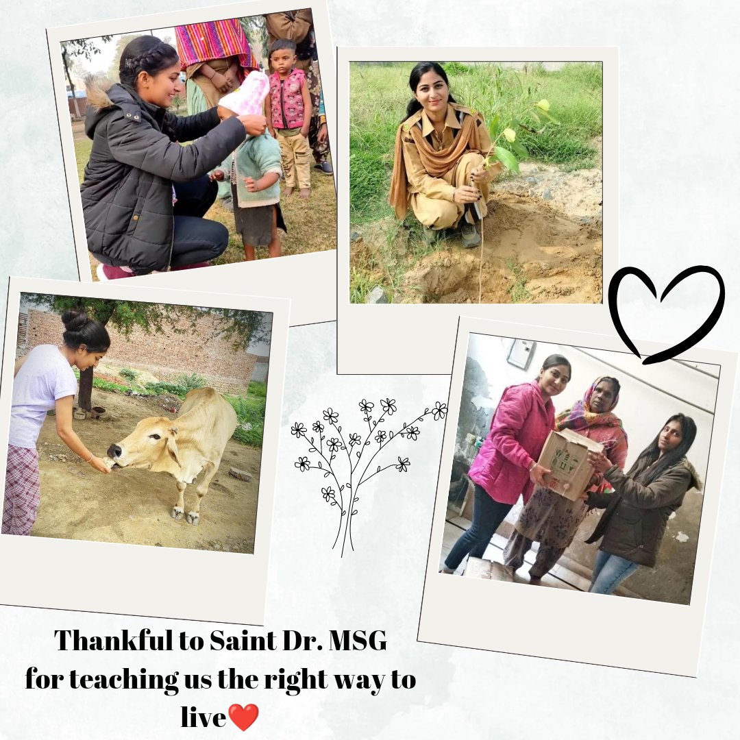 gagni1925's tweet photo. I believe that Thank you is a very small word in front of the blessings and love of Saint Gurmeet Ram Rahim Ji.

But on this #InternationalThankYouDay, I wanna say a big #ThankyouSaintMSG for taught us the right way to live, taught us the lesson of humanity &amp; truth. https://t.co/Dyadl1zB9v