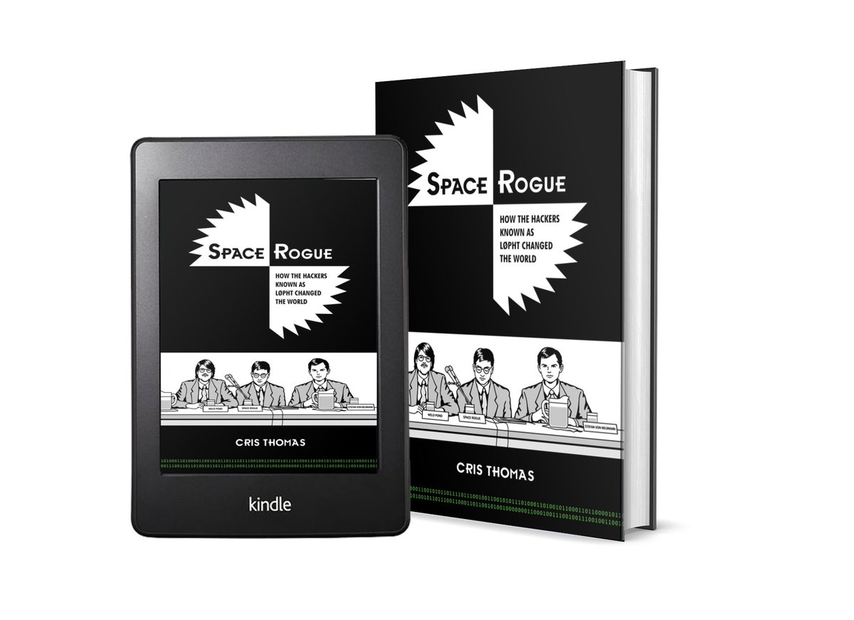 spacerog's tweet image. So, ummm, I wrote a book.
Space Rogue: How the Hackers Known as L0pht Changed the World

Available for pre-order now, ships Feb 16
books2read.com/spacerogue