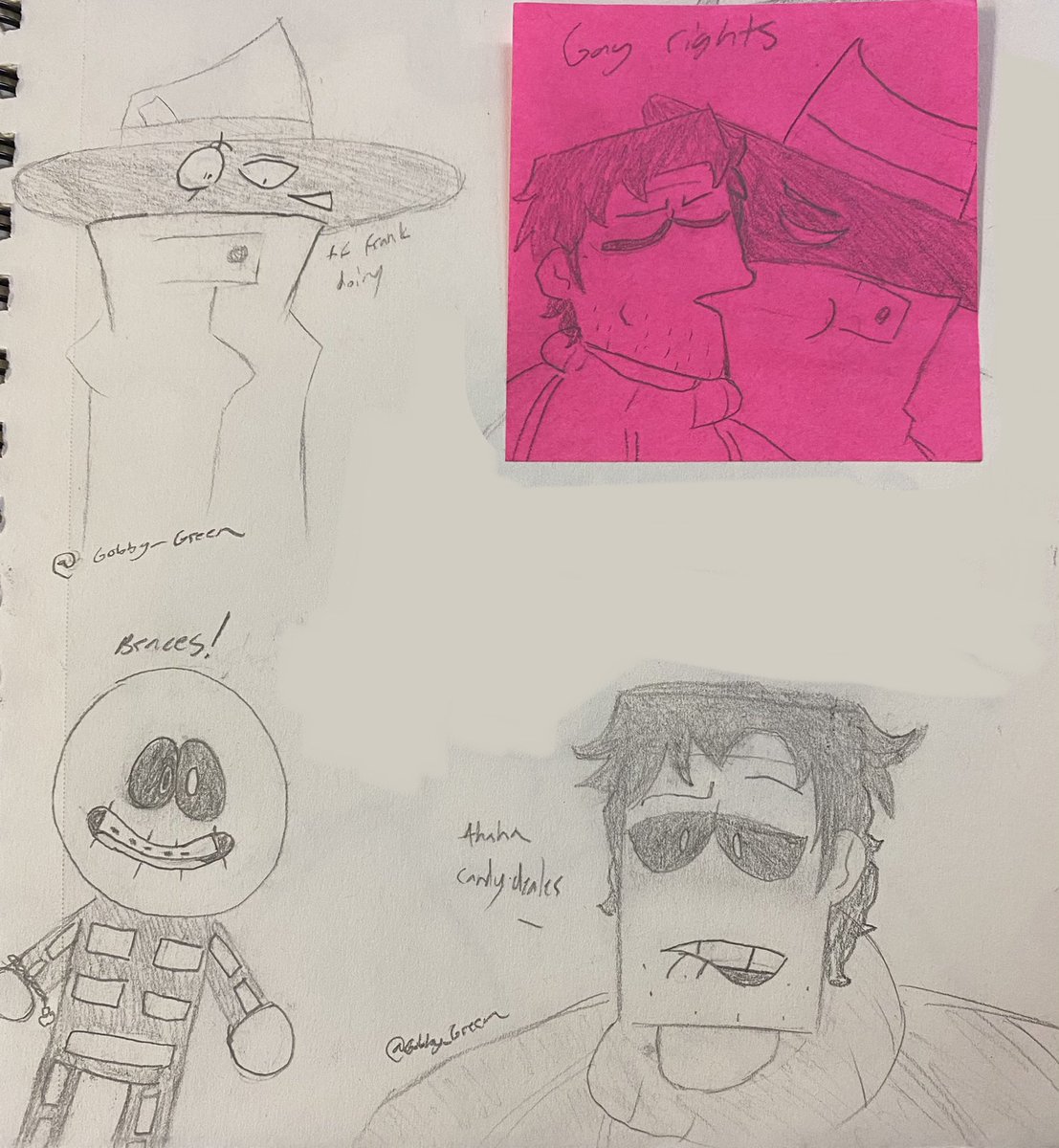 FACE_FISTED's tweet photo. Twitter please don’t crop these weird Im begging, repost #spookymonth #spookymonthfanart #spookymonthstreber #Spookymonthkevin #candybats #spookymonthskid #spookymonthpump #spookymonthcandydealer #spookymonthfrank #expiredcandy https://t.co/dfbHSKp1Fi