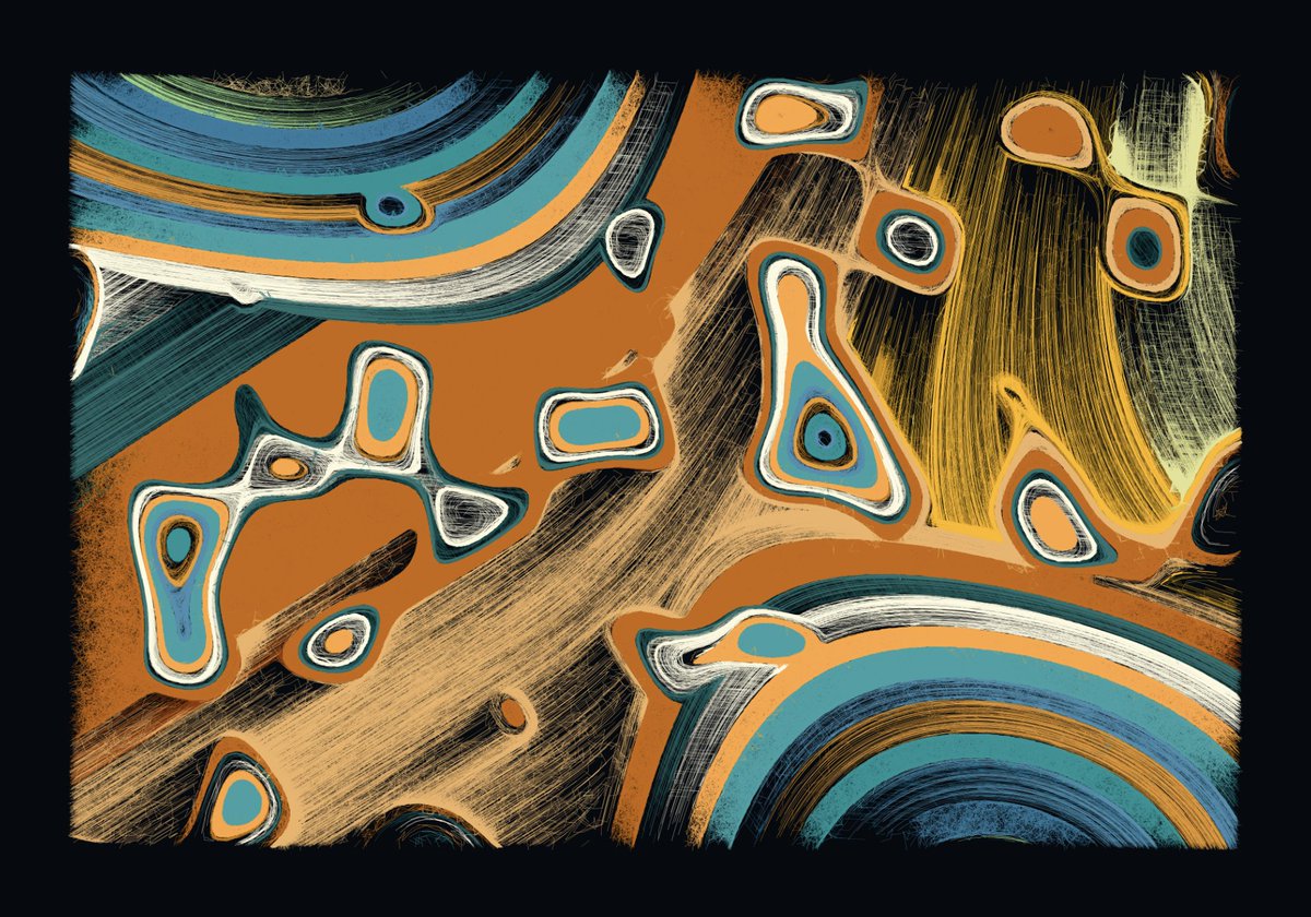 COLLECTED: 1/1 Cosine in Brown and Celadon
Artist: <a href="/collapsar_b/">Collapsar B.</a> 
120 Tez

Fresh off the amazing Kyma drop <a href="/fx_hash_/">fxhash</a> I found this mesmerizing 1/1 which is part of the Simple Math collection visualizing basic math concepts

Future is bright for <a href="/collapsar_b/">Collapsar B.</a> happy to be a collector