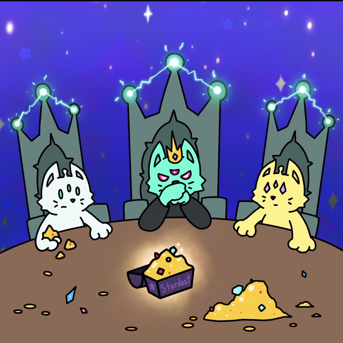 Stardust trading and selling between community members will go live with our project restructure later this month! ✨