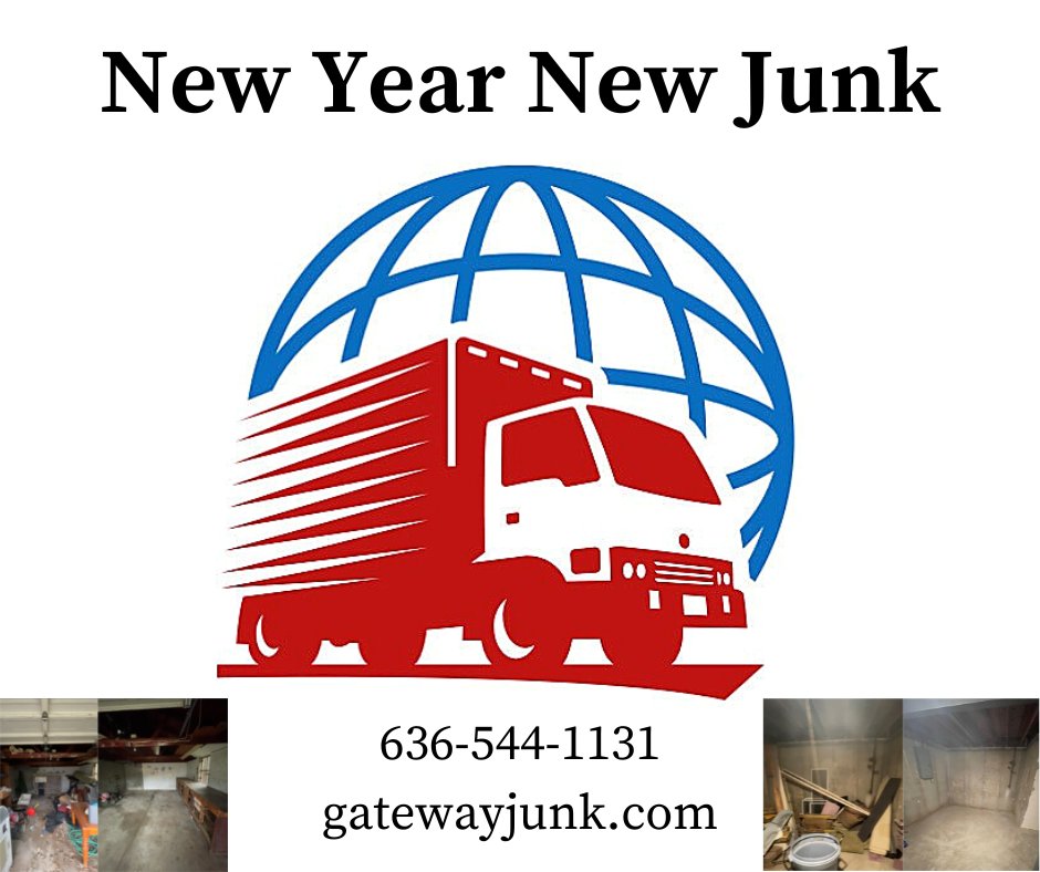 GatewayJunk's tweet photo. Start the New Year off right with some
decluttering!

Give us a call at 636-544-1131 or visit us at
https://t.co/S07NUBBd1X for a FREE quote today!

#stlrealtor #stcharlesrealtor #frontenac #wentzville
#stcharlescounty #desperesmo #stlcontractor
#wentzvillemo #stcharlesmo https://t.co/7cW0PtpIfe