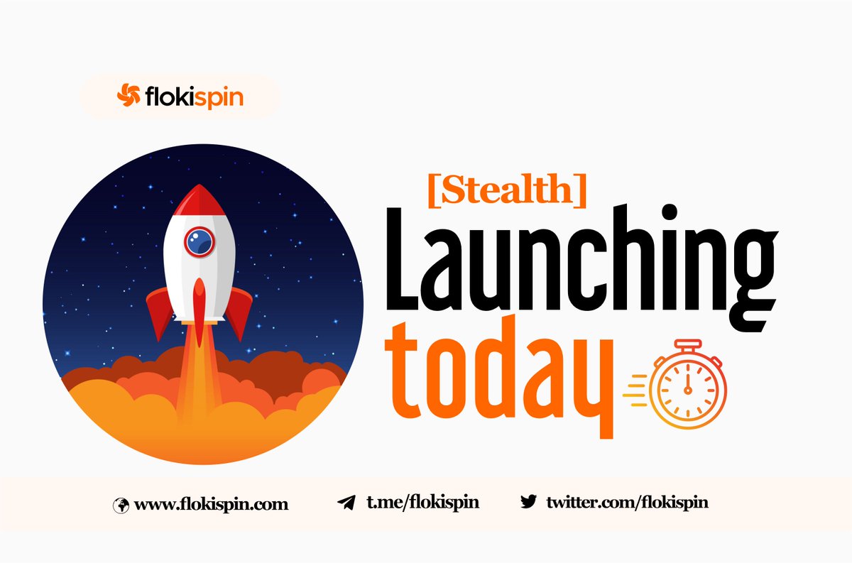 flokispin's tweet photo. stealth launch today.. join telegram https://t.co/2Qa3pohgMW #cryptoworld #flokispin https://t.co/RSaXChaHuT