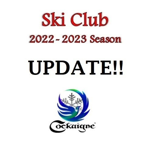 CVCSCougars's tweet photo. UPDATE!! Ski Club's tentative start date has been changed to January 21st. https://t.co/39CrA9O5Iz