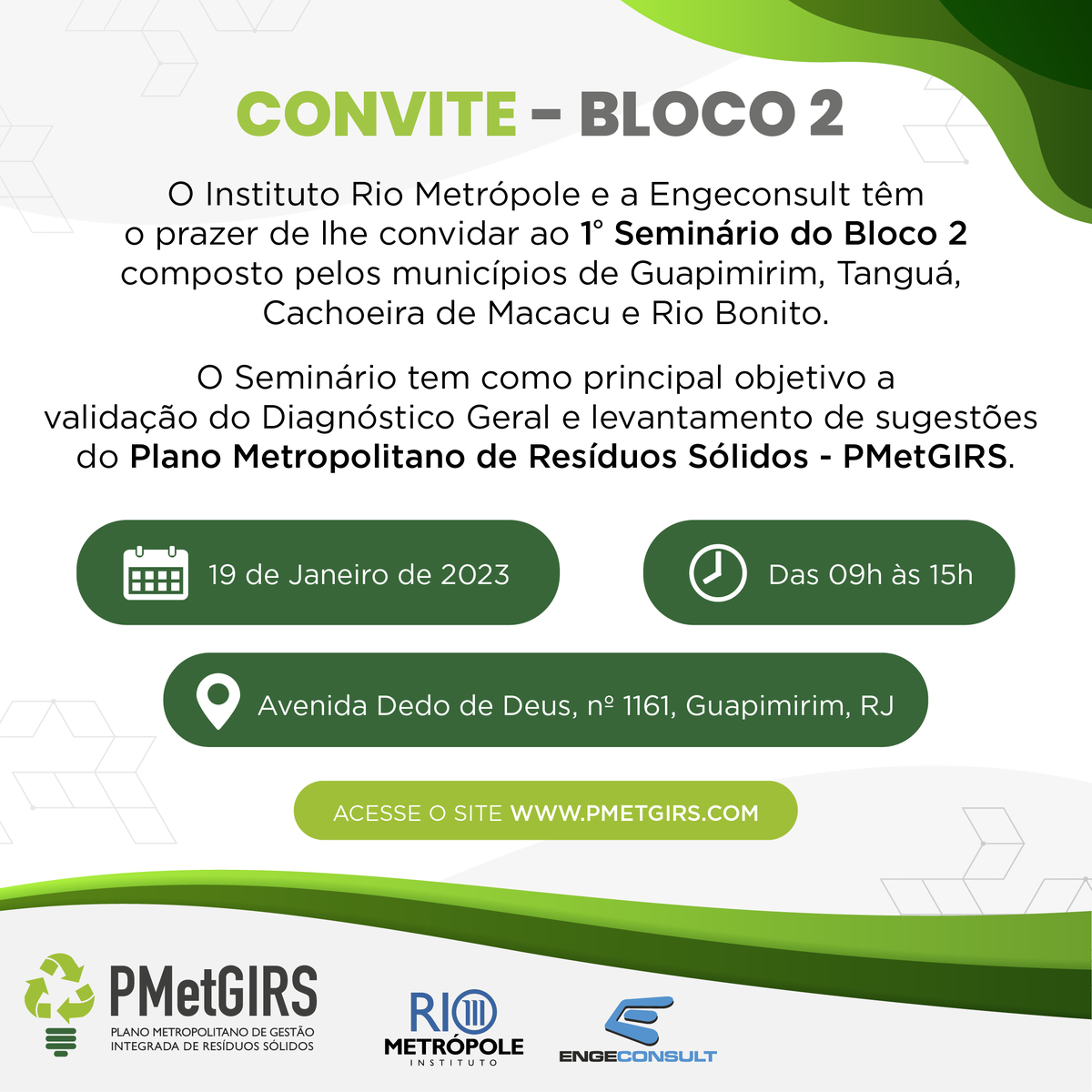 IRioMetropole's tweet photo. Confira a agenda da semana do 1º Seminário do Bloco 1 e Bloco 2:

📍 Local Bloco 1:
- Estrada do espraiado Nº30
🗓 Data e Horário:
- 17 de Janeiro das 09H às 15H.

📍 Local Bloco 2:
- Avenida Dedo de Deus, nº 1161, Guapimirim, RJ
🗓 Data e Horário:
- 19 de Janeiro das 09H às 15H. https://t.co/T4eueEqyIP