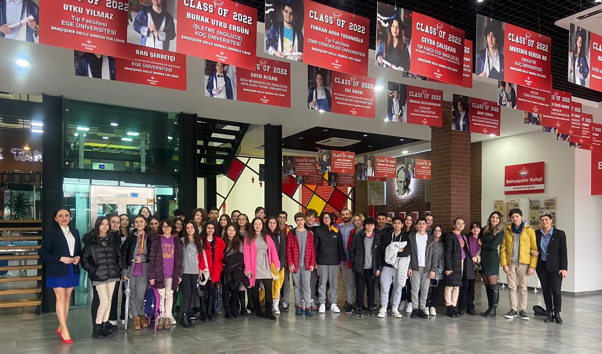 8. sınıf öğrencilerimiz bugün Manisa Fen ve Teknoloji Lisesini ziyaret ettiler. Öğrencilerimizin hedeflerine yürüdükleri bu yolda, ev sahiplikleri ve ufuk açan proje sunumları için <a href="/bk_manisalise/">BK Manisa FenTek, Fen & Anadolu Lisesi</a> 'sine teşekkür ederiz. 🙏🏻🔝
<a href="/fatlihan/">Y.FAHRİ</a> <a href="/pekgozharun/">HARUN</a>