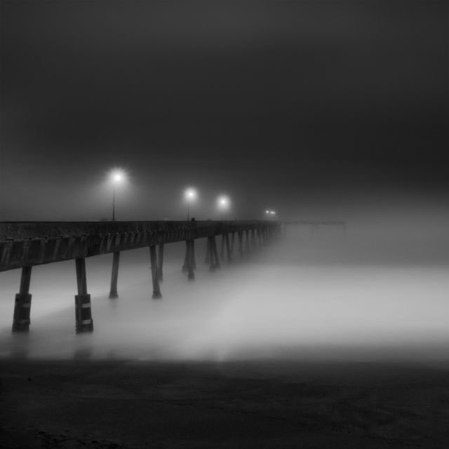 Into the Fog 
©︎Michael Kenna