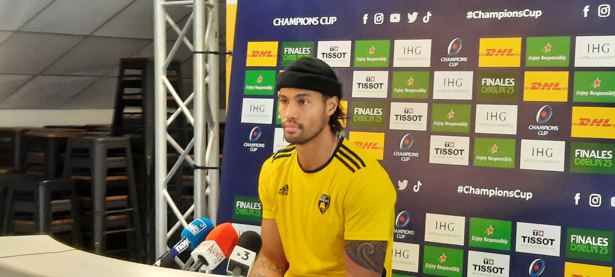 Champions Cup - Avant-match <a href="/staderochelais/">Stade Rochelais</a> vs <a href="/Ulster/">Ulster</a> : "Ils n'ont rien à perdre, ils ont toutes les raisons de venir faire un gros match ici (après la défaite du match aller en Irlande)", Ulupano Seuteni 🟡⚫
