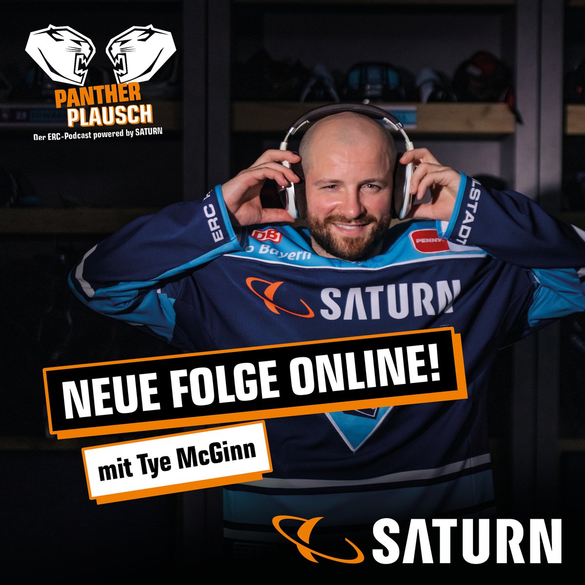 ZURÜCK AUS DER PAUSE!😍
Eine neue Folge unseres ERC-Podcast Panther Plausch powered by @SaturnDE ist online!
Zu Gast: Tye McGinn. 
Über einen alltäglichen Tick, Schlägereien im Eishockey, die <a href="/RailYardDawgs/">Roanoke Rail Yard Dawgs</a>, uvm.
Jetzt unter erci.de/spotify oder erci.de/soundcloud.