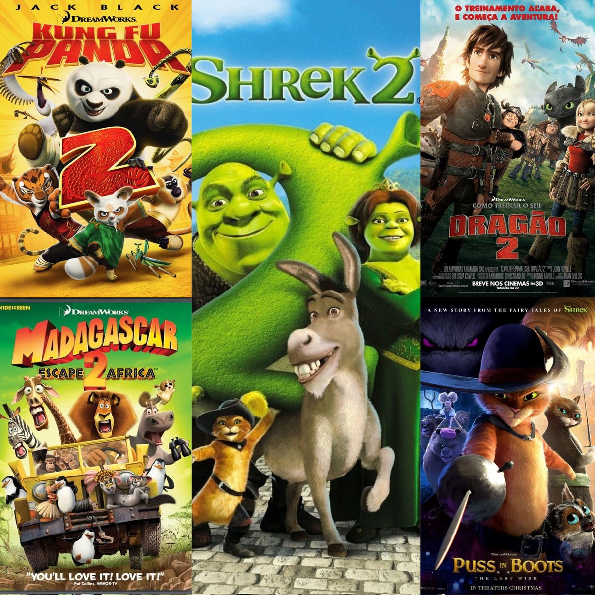 A Dreamworks segue entregando tudo nos segundos filmes das suas animações.