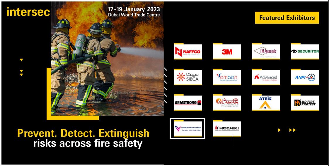 VoltmaticCompa1's tweet photo. #intersecexpo
Visit Us at #Stand2_G10 , #Hall2
Venue: #dwtcevents 17.01.2023 - 19.01.2023
#fireprotection #FireWedge #valves &amp; #accesories https://t.co/BvA5gAWpTy