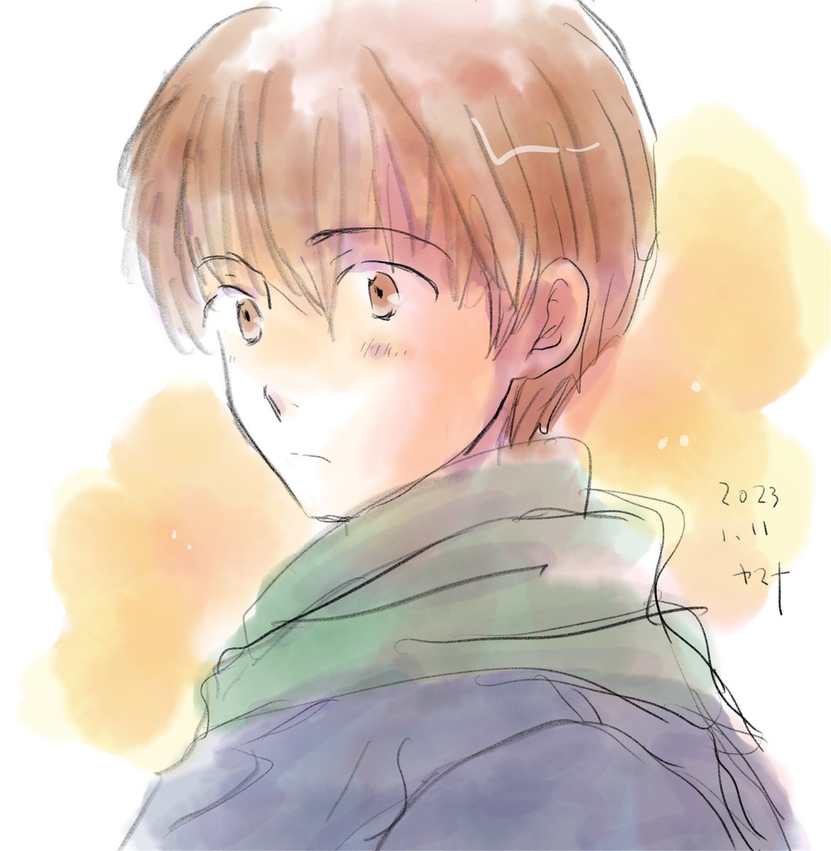「#100日チャレンジ98日目。勘違いしてしまいそうだ。 」|山名沢湖のイラスト