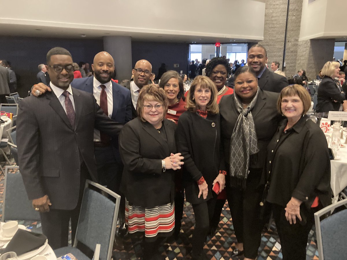GaImprovement's tweet photo. A few of Georgia’s Very Best Educators &amp; Leaders are attending the @GAChamber’s Annual “Eggs and Issues” Event! @georgiadeptofed      @jzauner1 @GLISI https://t.co/HfYTeZOTdH