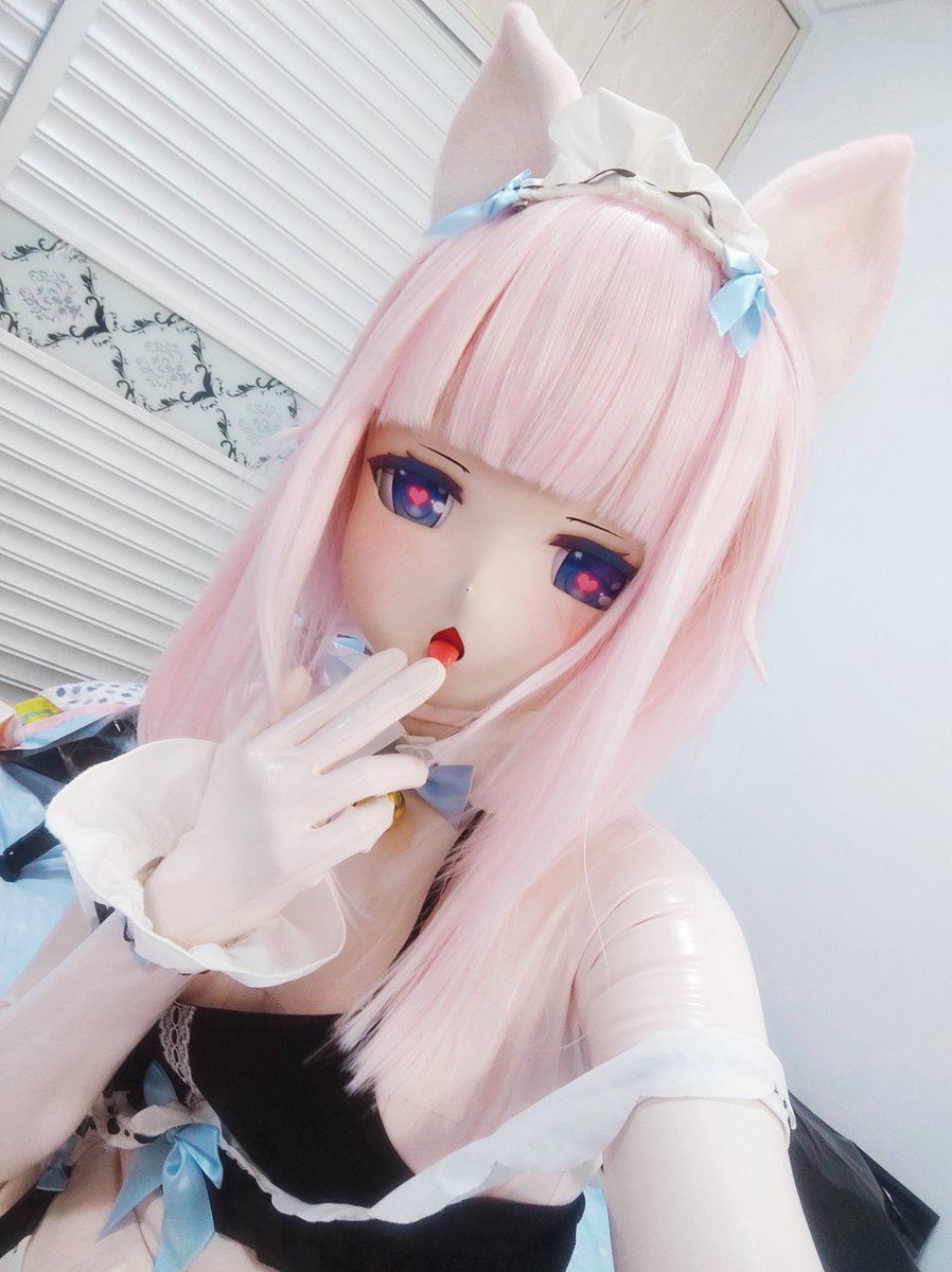 xff9800's tweet photo. 新皮肤到了是cici家的
以后都是胶猫猫好吗
 @creamlatex @qiaoqaio0327 https://t.co/dAsETBMHve