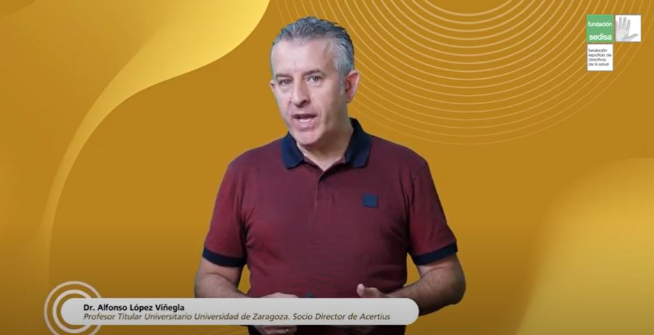 🧐¿Conoces el Cuadro de Mando Integral? El profesor Alfonso Viñegla <a href="/cuadrodemando/">Alfonso L. Viñegla</a> te lo explica en el quinto vídeo del programa #MicroFormación de la Fundación 👇bit.ly/3GERh0K #GestiónSanitaria