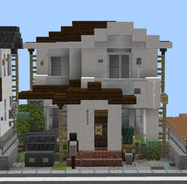#富栄市 制作メンバー全員の作風を混ぜたら最強の住宅が出来る説を思い付き、やってみた