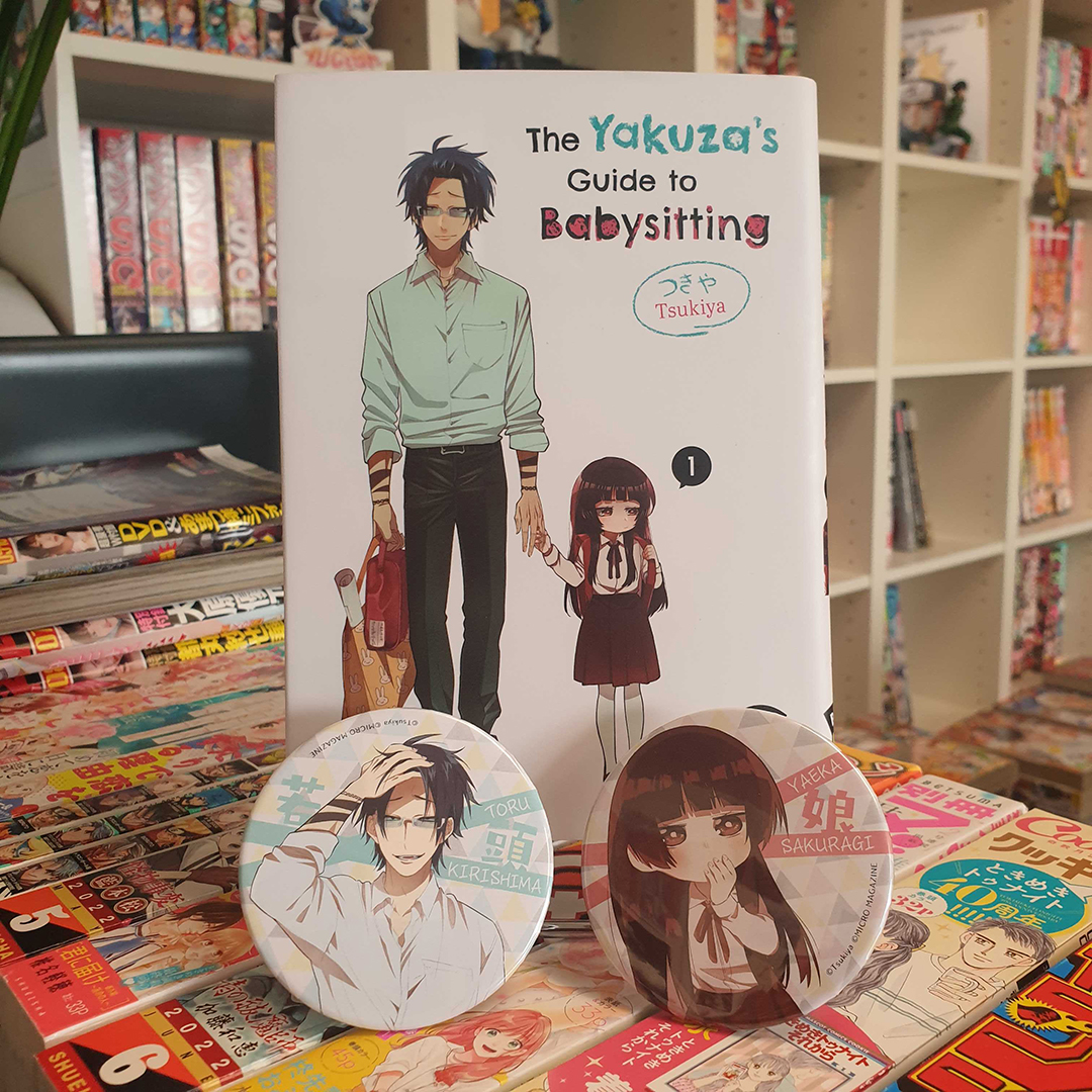 EditionsKana's tweet photo. Concours "The Yakuza's Guide to Babaysitting' ! 

Kirishima doit garder Yaeka, la fille de son chef de clan ! On vous fait gagner le tome 1 ainsi que 2 badges 🔥

Pour participer : 
- RT ce post
- Tag un pote en qui tu aurais (presque) confiance pour garder tes enfants 😂 https://t.co/5gxoQgC1wD