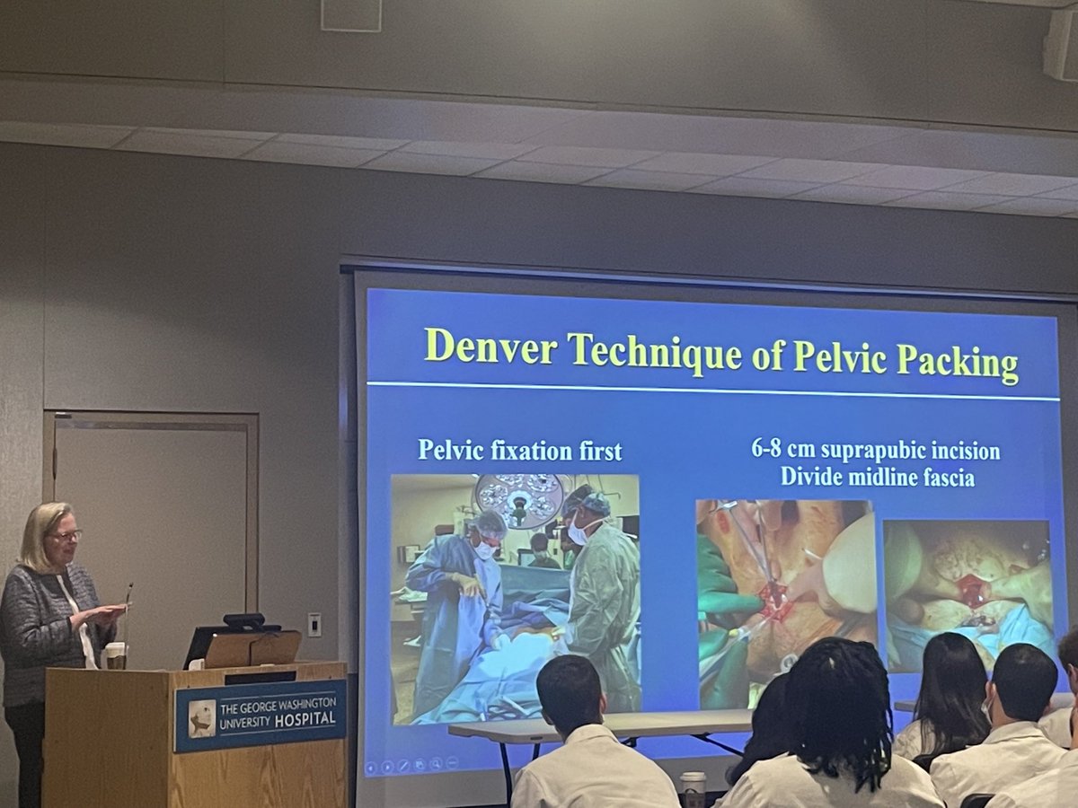 Babak Sarani (@saranimd) on Twitter photo Thx to <a href="/ClayBurlew/">Clay Cothren Burlew, MD</a> for an outstanding talk on management of pelvic fx <a href="/GWHospital/">GWHospital</a> <a href="/GWSurgery/">GW Surgery</a> <a href="/GWEMresidency/">GW EM Residency</a> #ctacc. Packing v REBOA? Hmmm 🤔🤔 Thx to <a href="/ClayBurlew/">Clay Cothren Burlew, MD</a> for an outstanding talk on management of pelvic fx <a href="/GWHospital/">GWHospital</a> <a href="/GWSurgery/">GW Surgery</a> <a href="/GWEMresidency/">GW EM Residency</a> #ctacc. Packing v REBOA? Hmmm 🤔🤔