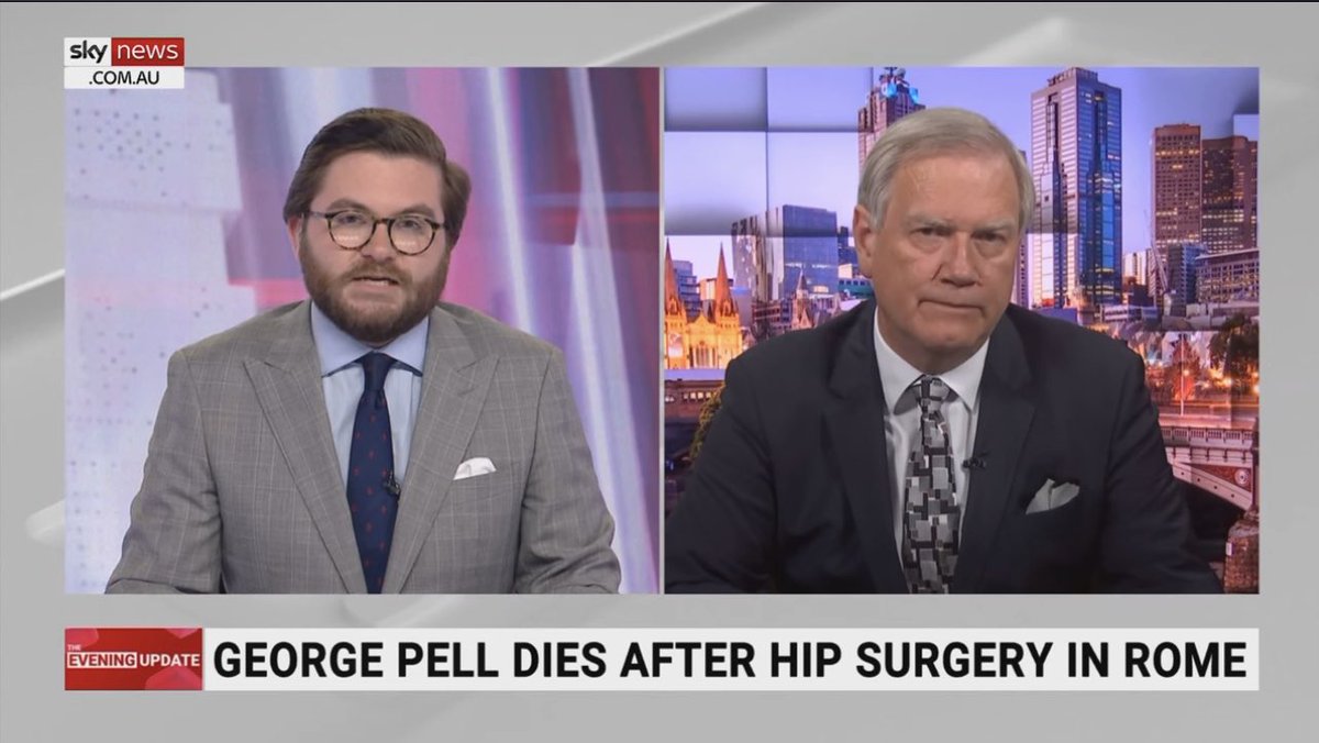 I don't know if it was a good idea to get Bruce Lehrmann to interview Andrew Bolt about #CardinalPell on @SkyNewsAust of all days today..haven't they both suffered enough #auspol